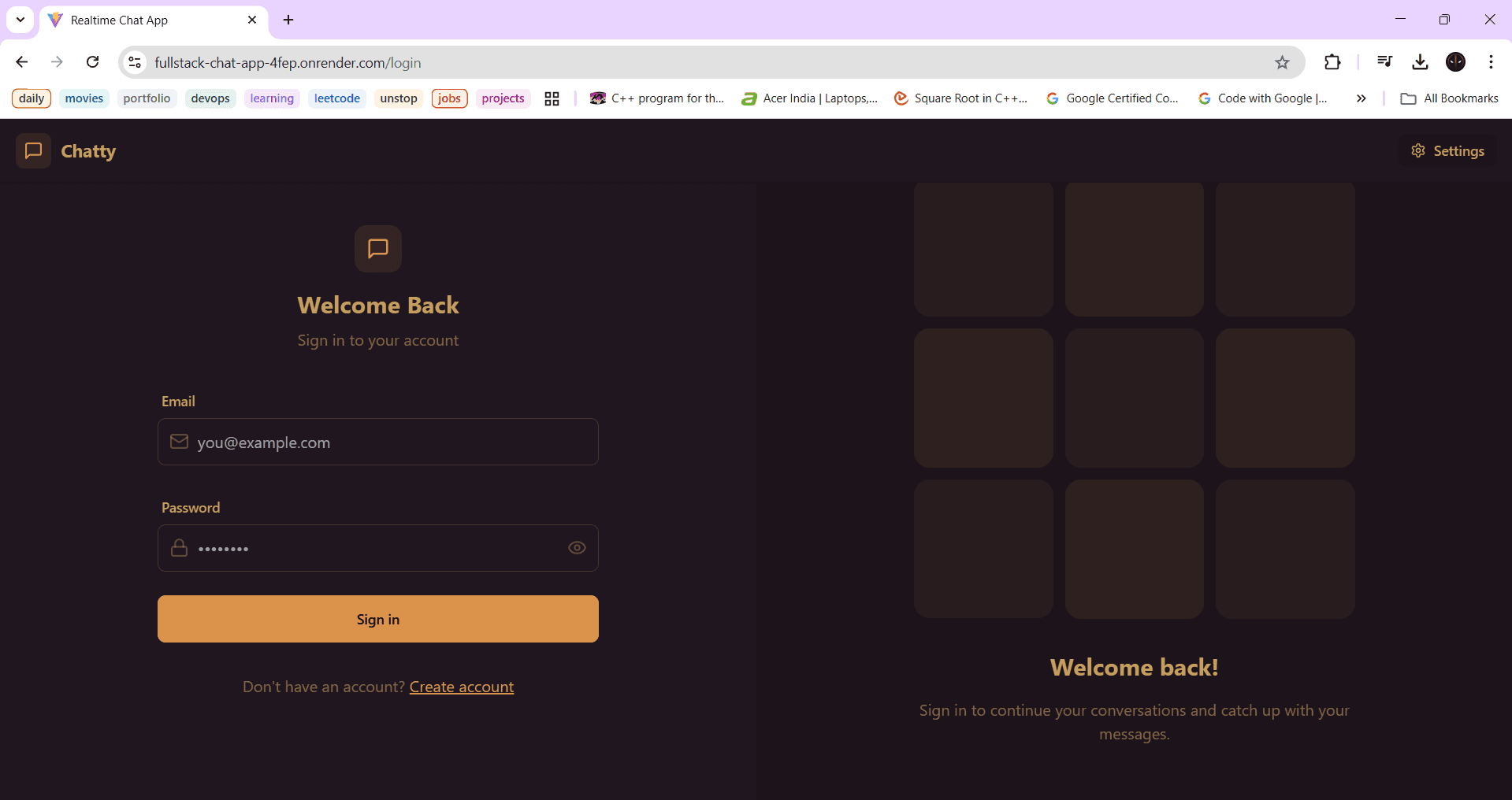 Quick Chat-Realtime Chat App